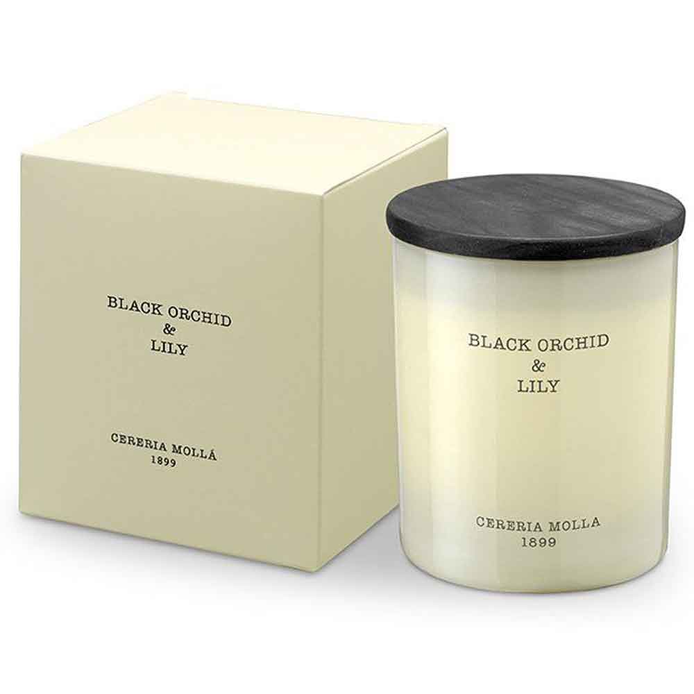 Black Orchid & Lily Luxury Candle